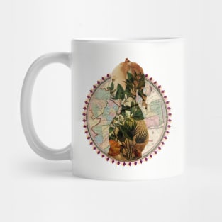 New York City Floral Map Mug